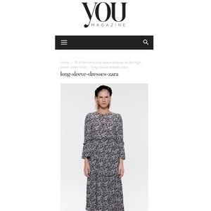 flower print Zara dress NWT